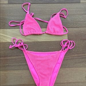 Vibrant Pink Bikini Set